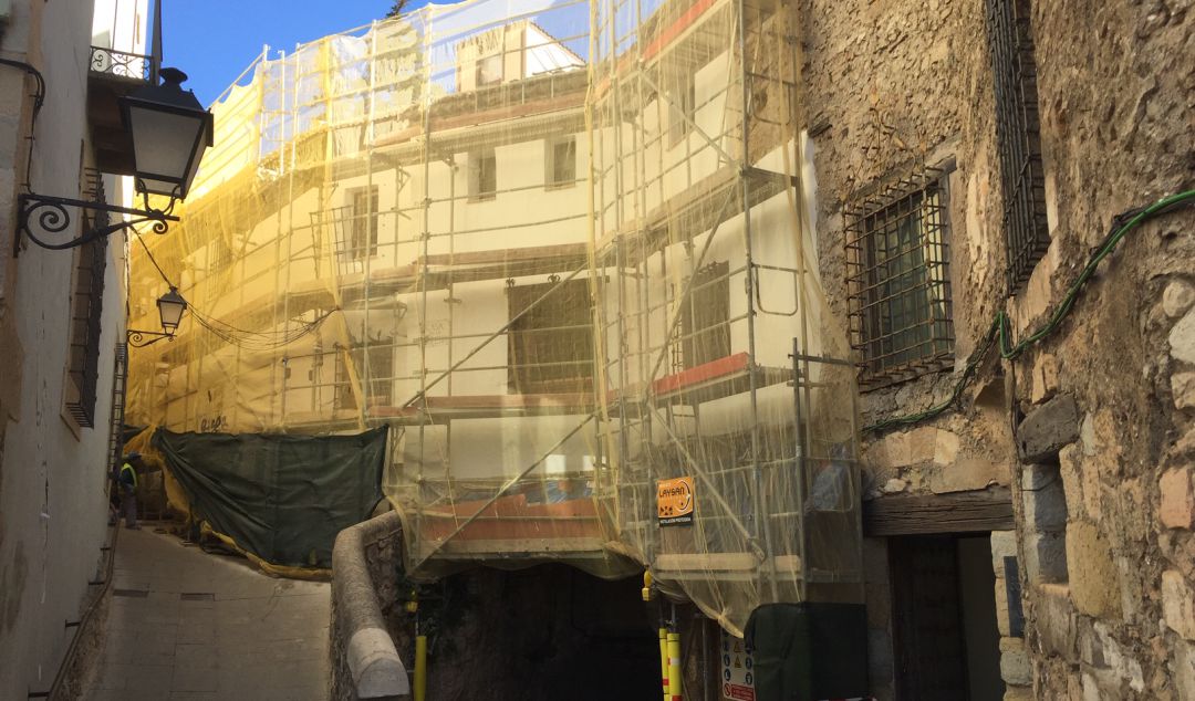 Las obras de rehabilitación del edificio concluirán el 9 de diciembre Las obras de rehabilitación del edificio concluirán el 9 de diciembre