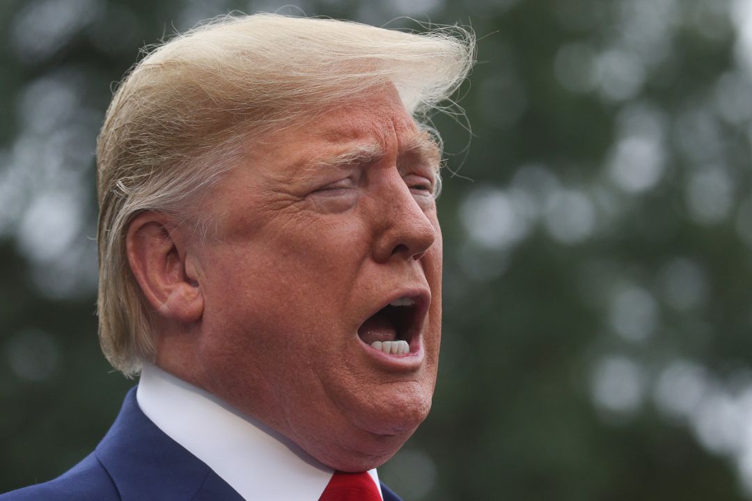 El presidente de EEUU, Donald Trump El presidente de EEUU, Donald Trump