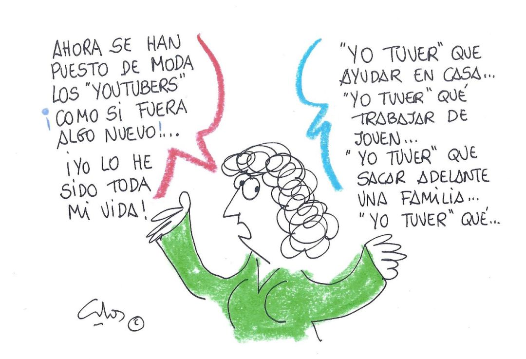 "La viñeta de Villanueva" Los youtuber: "La viñeta de Villanueva" "La viñeta de Villanueva" Los youtuber: "La viñeta de Villanueva"
