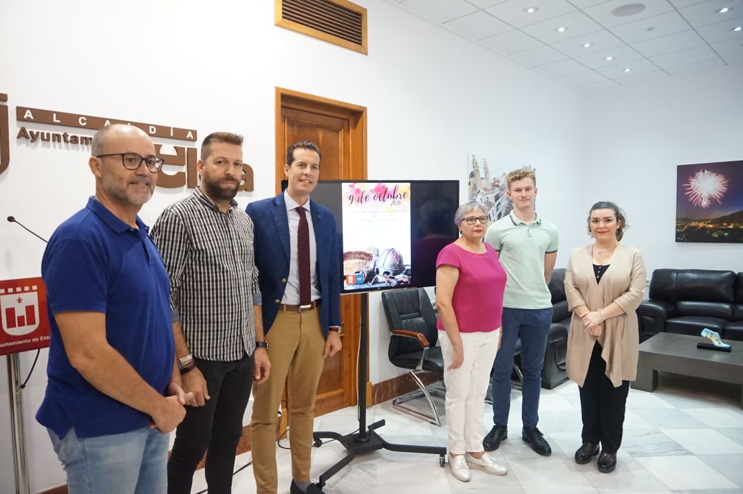Presentación de la celebración del 9 de octubre en Elda Presentación de la celebración del 9 de octubre en Elda