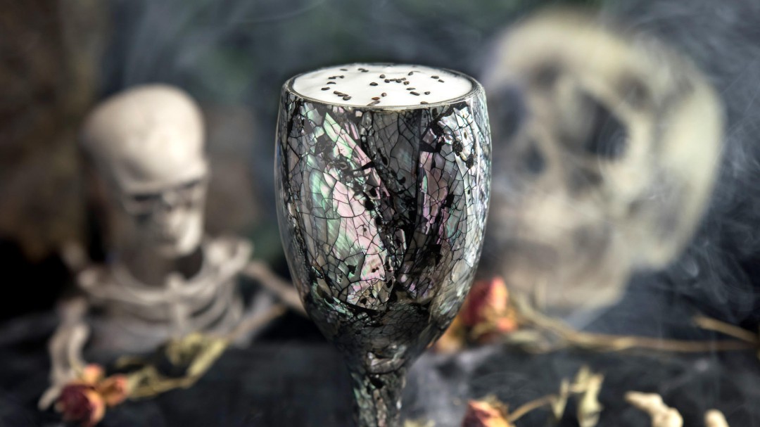 Cóctel de Halloween: 'Mysterious Death'