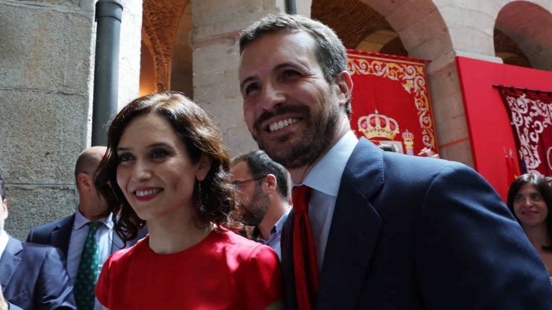 Casado, tibio con las palabras de Ayuso: "Criticó una frase que Rita Maestre dijo al asaltar una capilla en la Complutense"