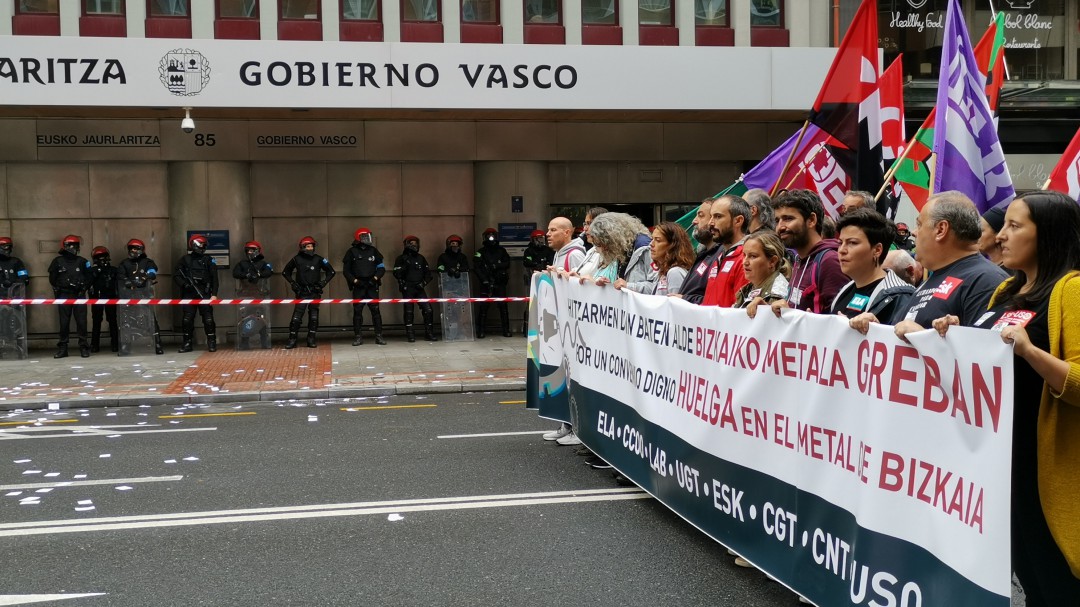 "No vamos a permitir que se criminalice la huelga"