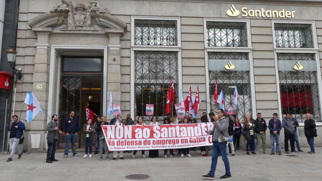 La CIG denuncia presiones para acogerse al ERE del Santander