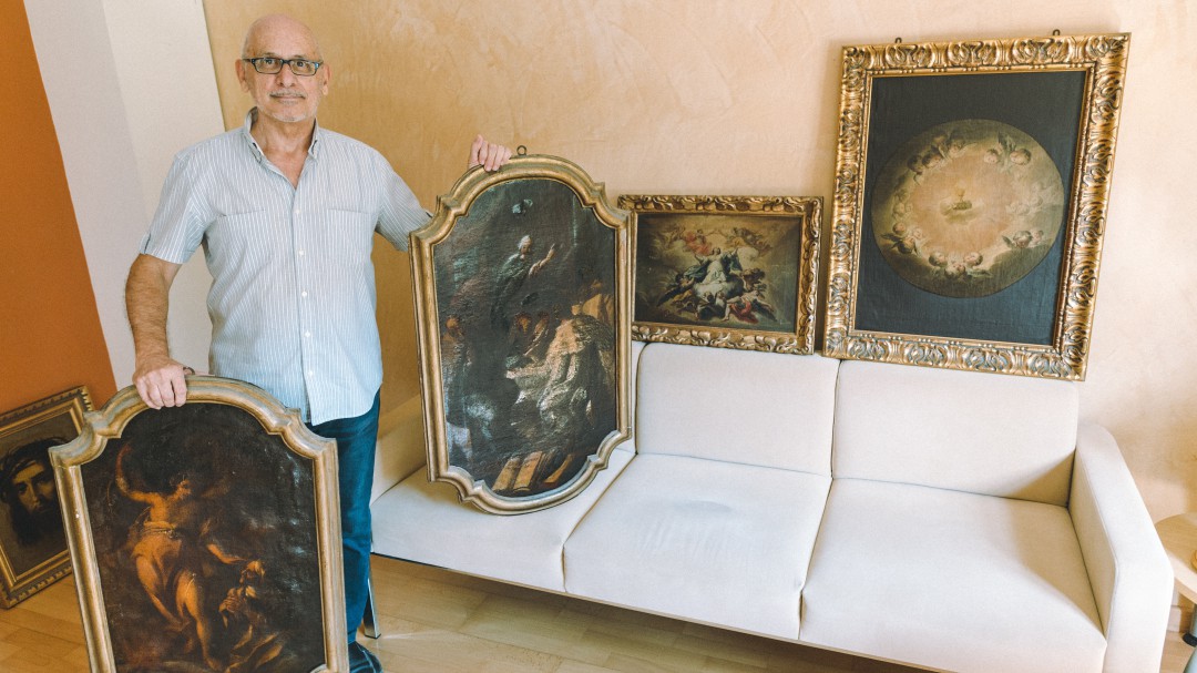 Localizan 4 obras de gran calidad en la iglesia de Sant Roc de Gandia