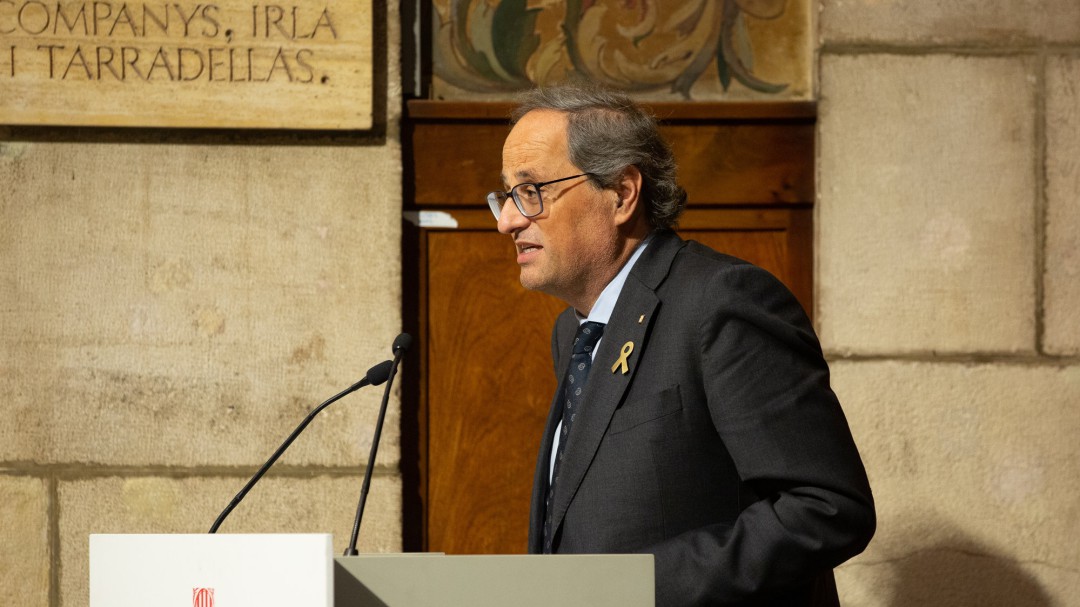 C's denuncia Torra per connivència amb els CDR
