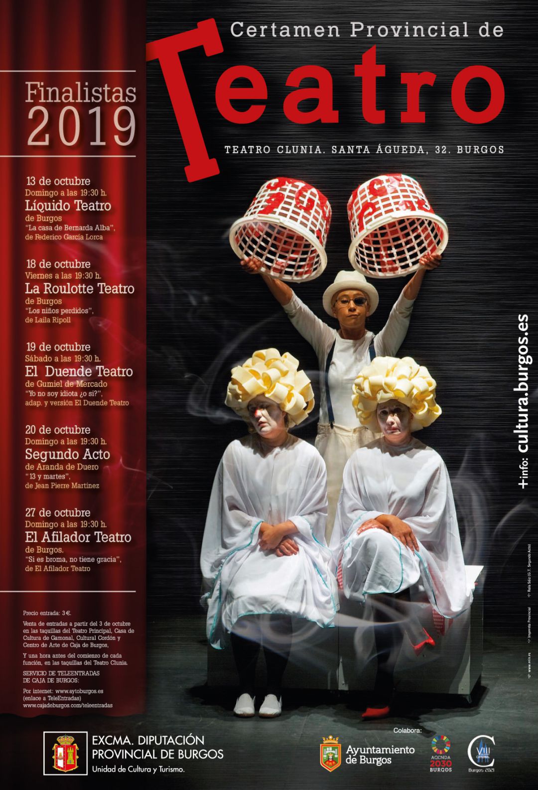 Dos grupos ribereños, finalistas del Certamen Provincial de Teatro Dos grupos ribereños, finalistas del Certamen Provincial de Teatro