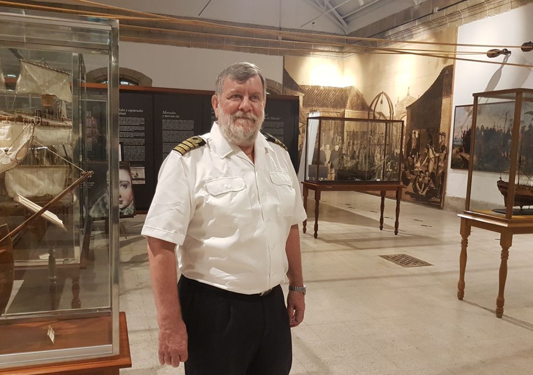 Capitán de navio Bartolomé Cánovas, director Museo Naval de Ferrol Capitán de navio Bartolomé Cánovas, director Museo Naval de Ferrol