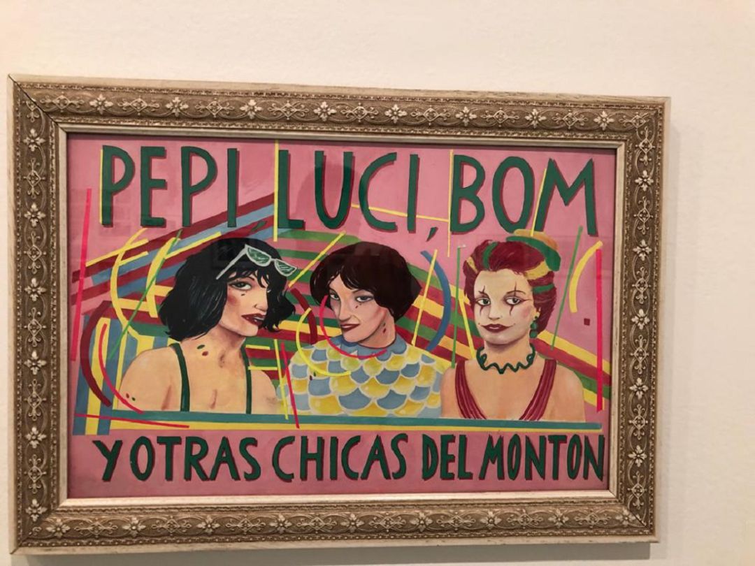 Pintura de Ceesepe expuesta en 'Vicios Modernos' en 'La Casa Encendida' Pintura de Ceesepe expuesta en 'Vicios Modernos' en 'La Casa Encendida'