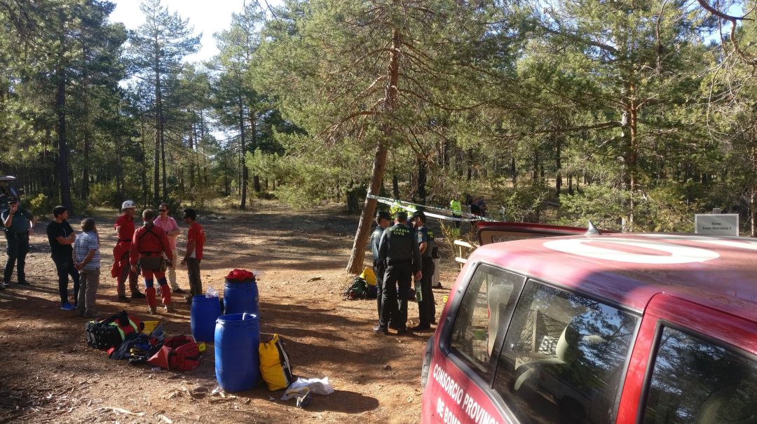 Un hombre fallece mientras practicaba espeleología en Villanueva de Alcorón (Guadalajara) Un hombre fallece mientras practicaba espeleología en Villanueva de Alcorón (Guadalajara)