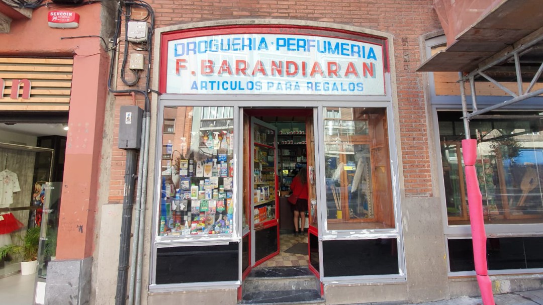 Droguería Barandiaran: esencia bilbaína