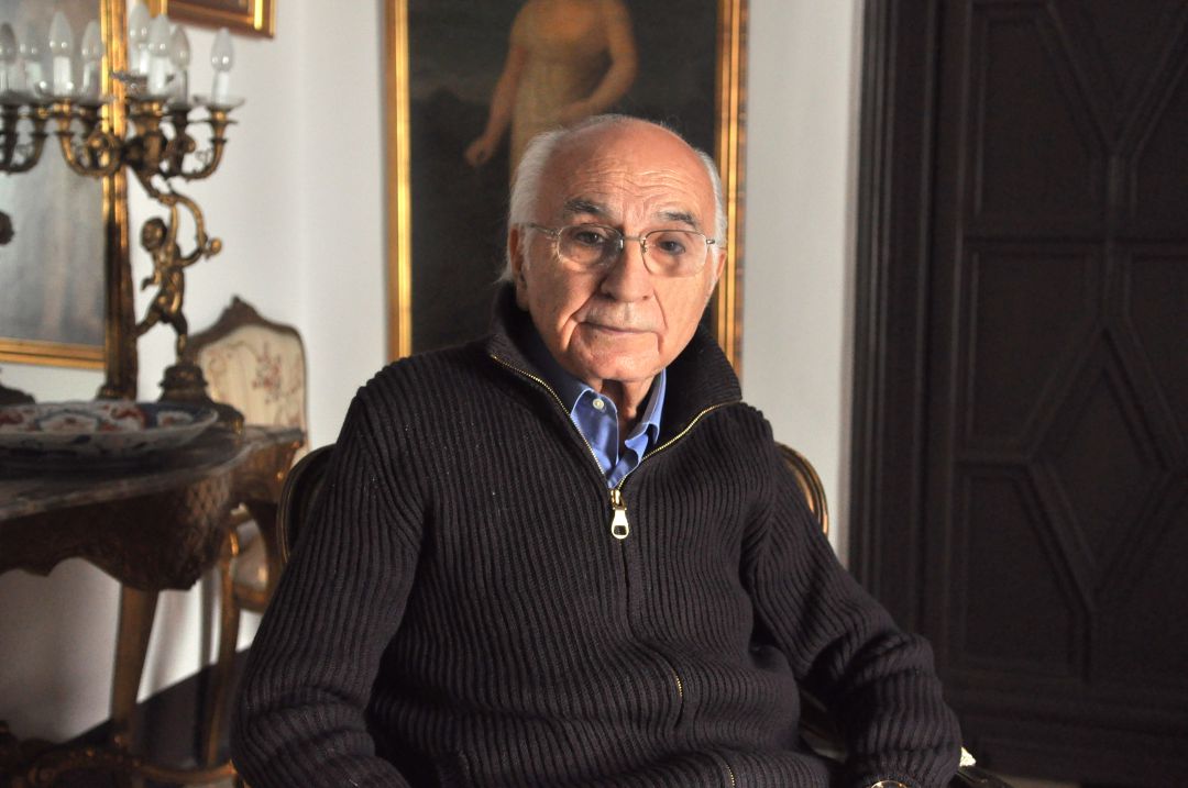 Francisco Brines, en una de las entrevistas concedidas al Grupo Radio Gandia. Francisco Brines, en una de las entrevistas concedidas al Grupo Radio Gandia.