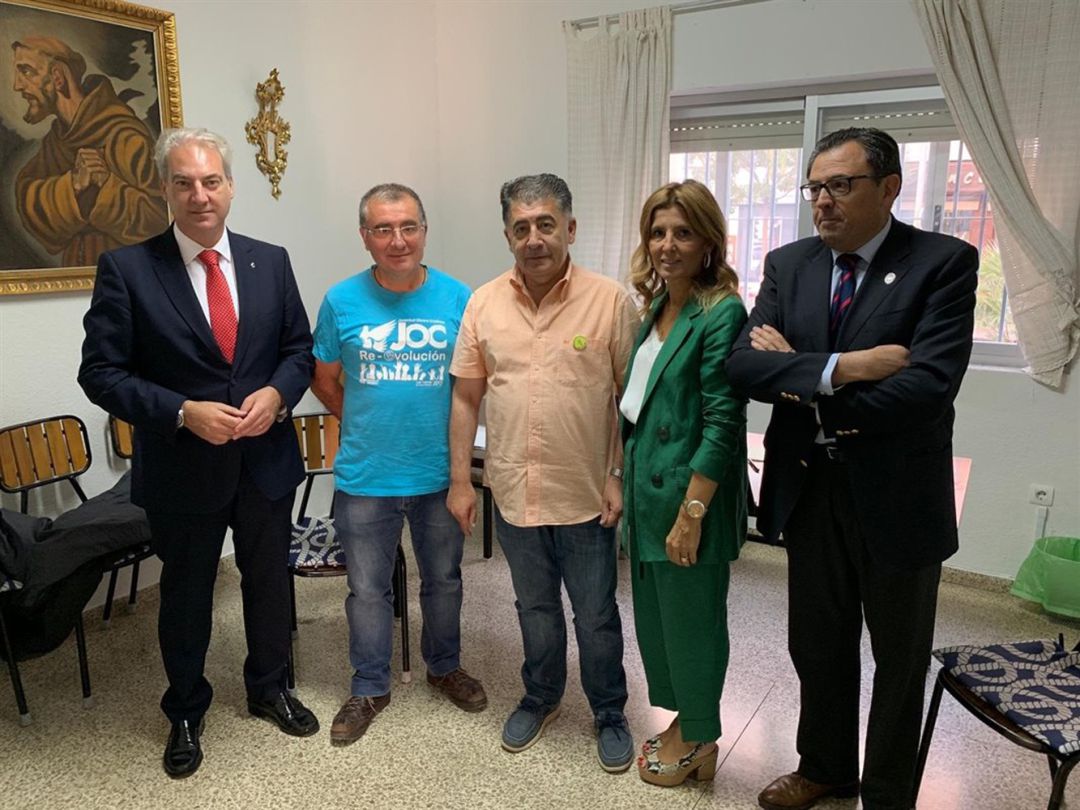 Manuel Martín y Mario Picazo reciben la visita de concejales del Ayuntamiento de Granada Manuel Martín y Mario Picazo reciben la visita de concejales del Ayuntamiento de Granada