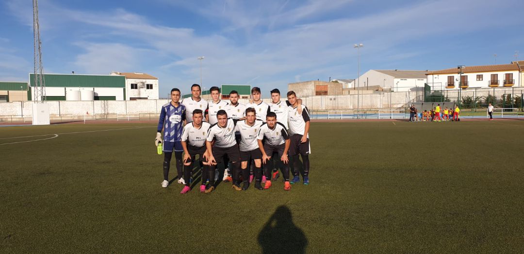 El once inicial del Jódar CF en Sabiote El once inicial del Jódar CF en Sabiote