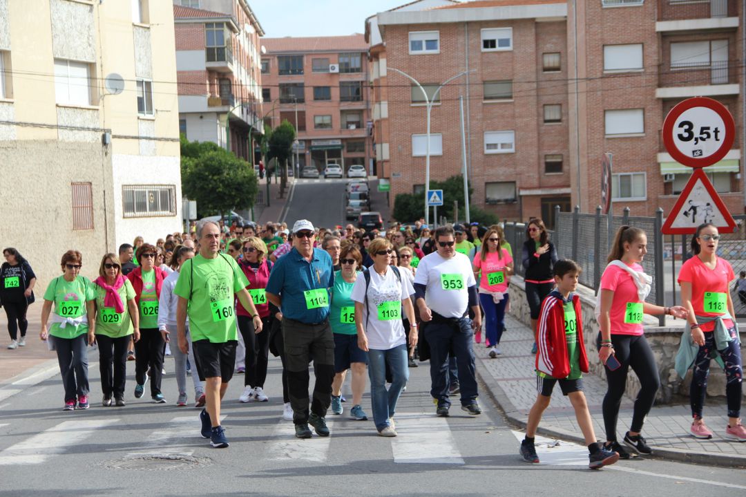 Participantes de la I Marcha solidaria contra el cáncer celebrada en Cuéllar el fin de semana Participantes de la I Marcha solidaria contra el cáncer celebrada en Cuéllar el fin de semana