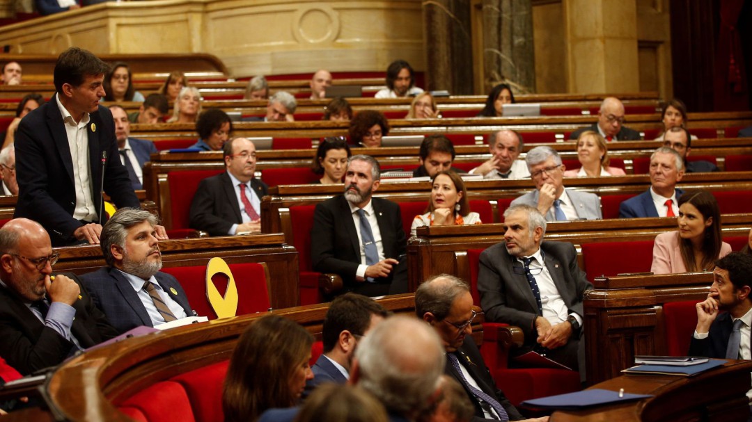 Fracasa la moción de censura presentada por Ciudadanos contra Torra
