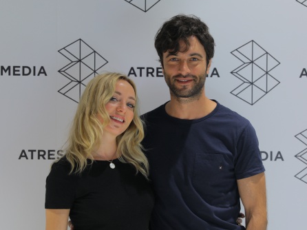 Ángela Cremonte y Javier Rey Ángela Cremonte y Javier Rey