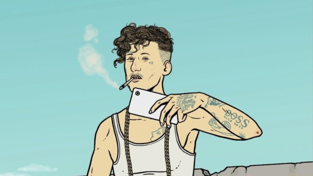 Yung Beef pide la retirada de un libro sobre el 'trap' por el uso de una caricatura suya en la portada