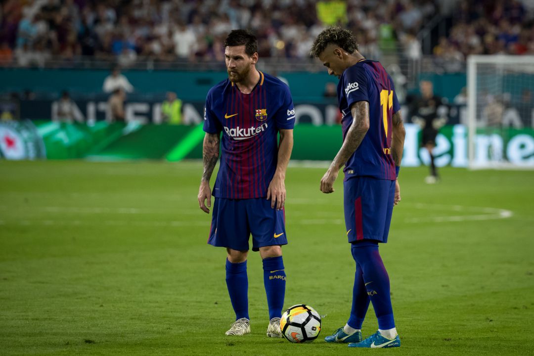 Messi y Neymar en el Barcelona Messi y Neymar en el Barcelona