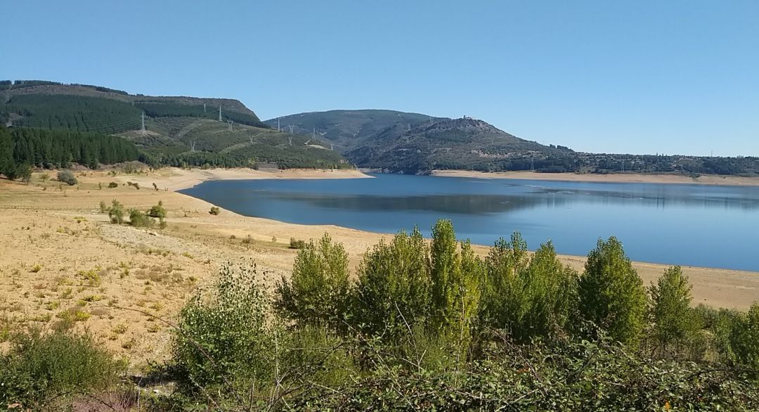 Aspecto del embalse el pasado fin de semana Aspecto del embalse el pasado fin de semana