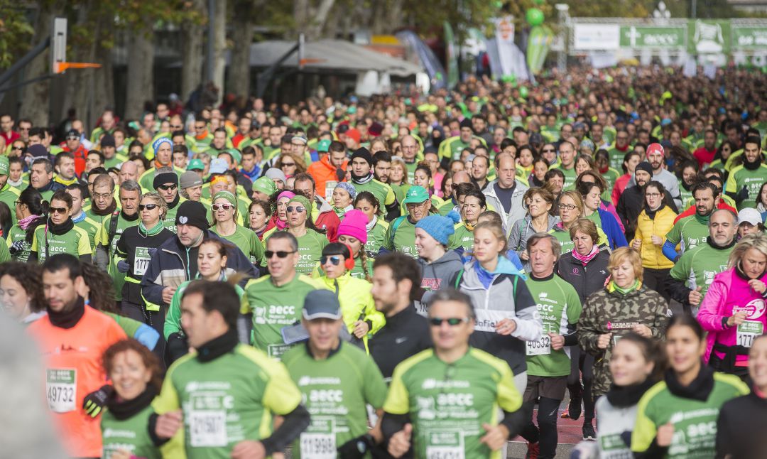 marcha cáncer Valladolid: En marcha para superar el récord de participación marcha cáncer Valladolid: En marcha para superar el récord de participación