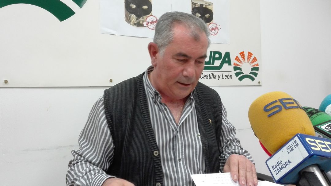 El zamorano Aurelio González, secretario general de UPA Castilla y León El zamorano Aurelio González, secretario general de UPA Castilla y León