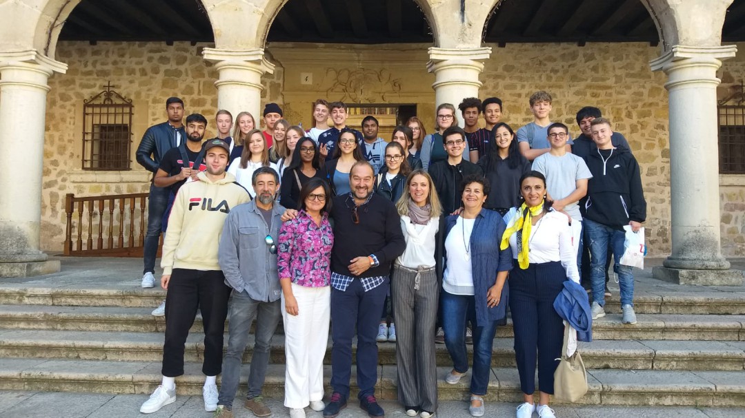 Jóvenes suizos estudian español en Sigüenza