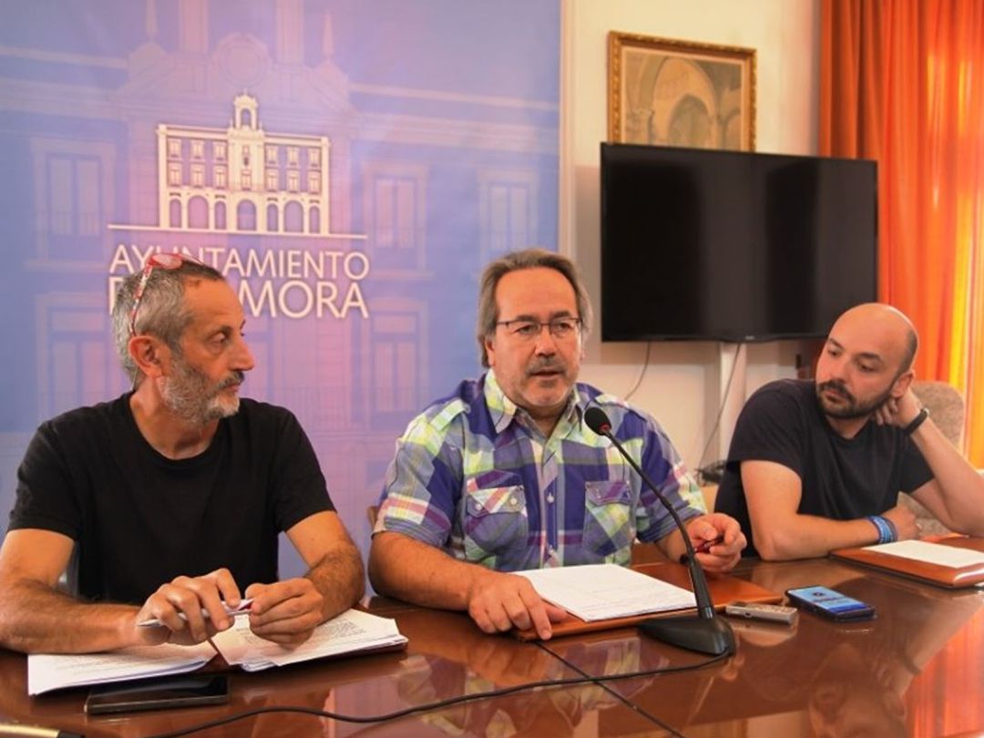 Romualdo Fernández, Francisco Guarido y Manuel Alexander Alonso en la rueda de prensa posterior a la Junta de Gobierno Local Romualdo Fernández, Francisco Guarido y Manuel Alexander Alonso en la rueda de prensa posterior a la Junta de Gobierno Local