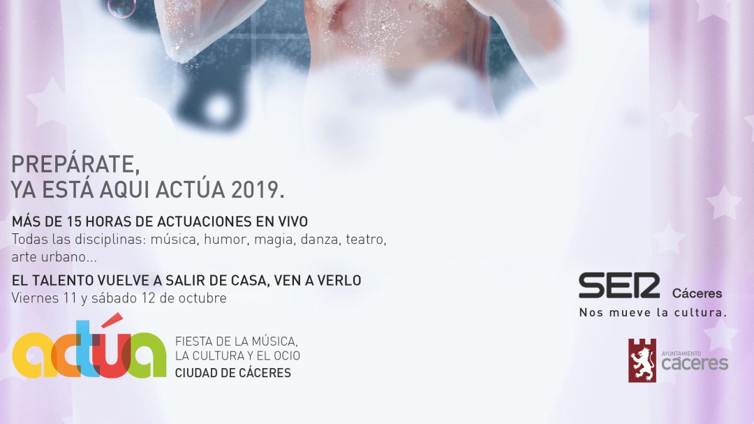 Festival Actúa de la SER llega a Cáceres