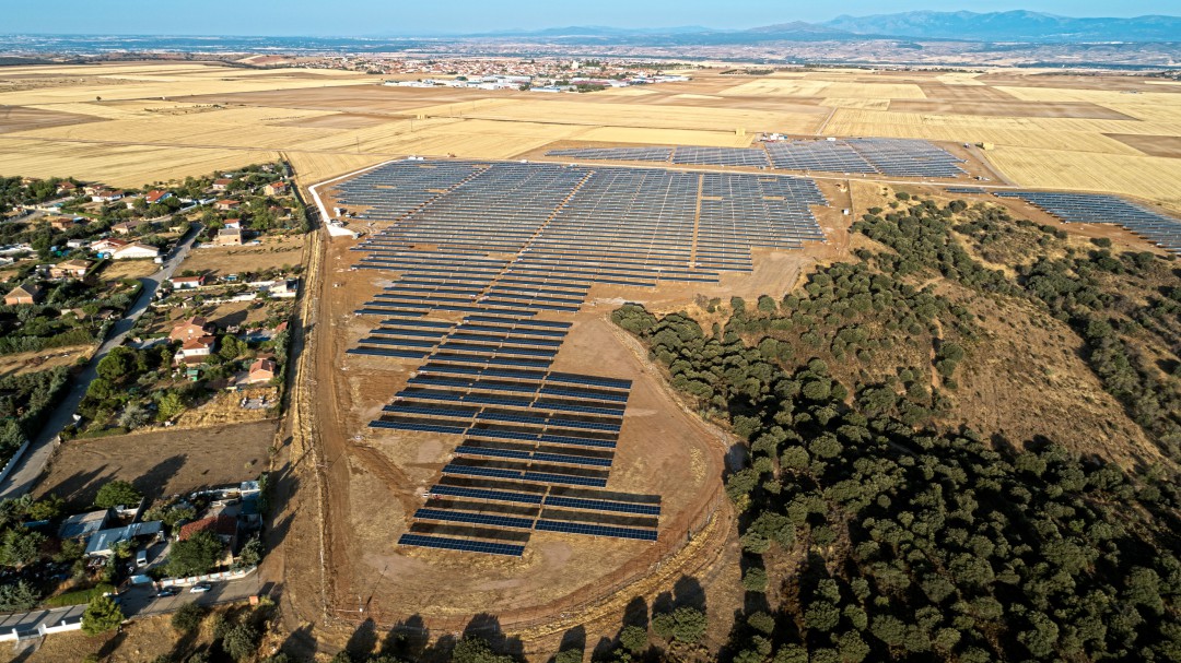 Nueva planta solar fotovoltaica en El Casar