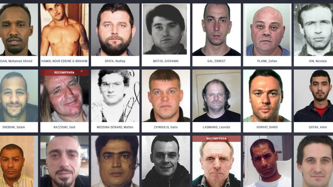 Un español "extremadamente peligroso", entre los criminales más buscados de Europa