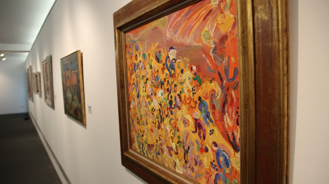 "Vivir pintando, pintar viviendo", la exposición que pone la guinda a las actividades del centenario de Menchu Gal
