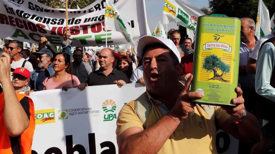 Jaén se moviliza contra los precios bajos del aceite