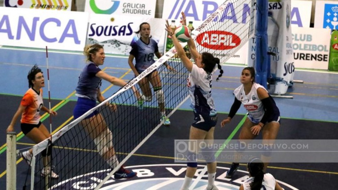 El Club Voleibol Ourense comienza la liga con victoria