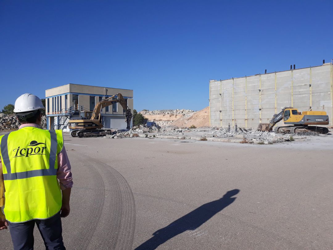 ICPOR inicia los trabajos para la futura planta de piensos de Montalbo ICPOR inicia los trabajos para la futura planta de piensos de Montalbo