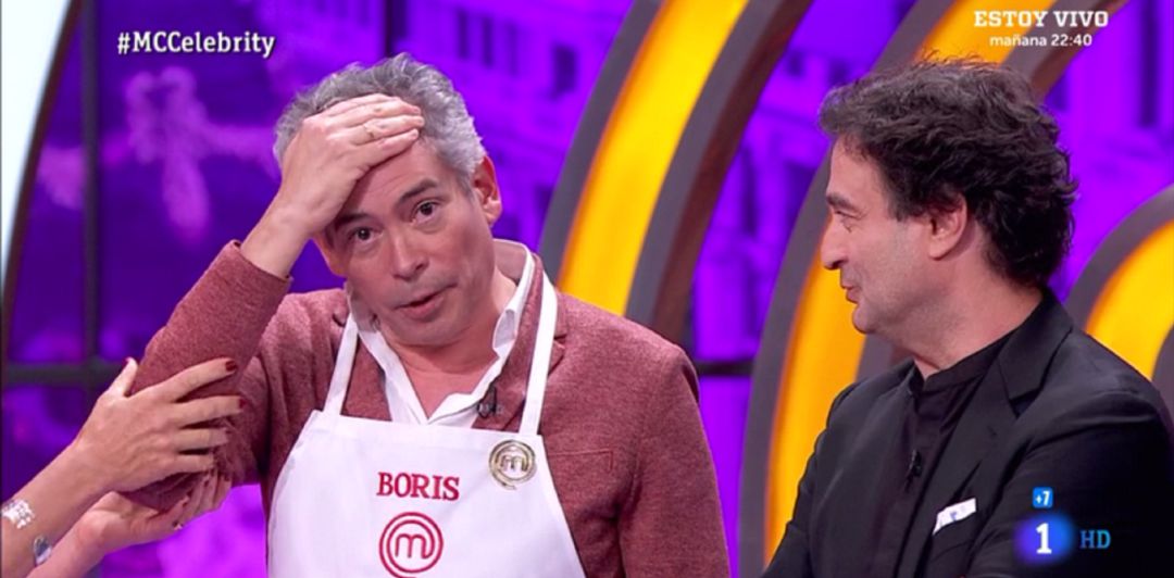 Boris emocionado al anunciar que donaba el premio a AFAGA Boris emocionado al anunciar que donaba el premio a AFAGA
