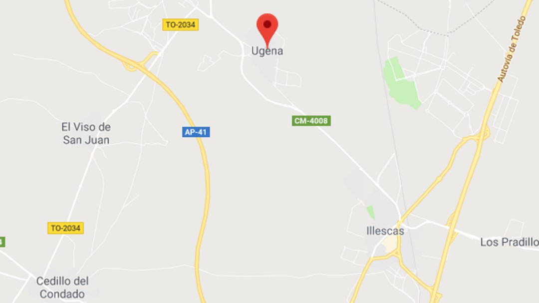 Fallece el conductor de una moto en Ugena (Toledo)