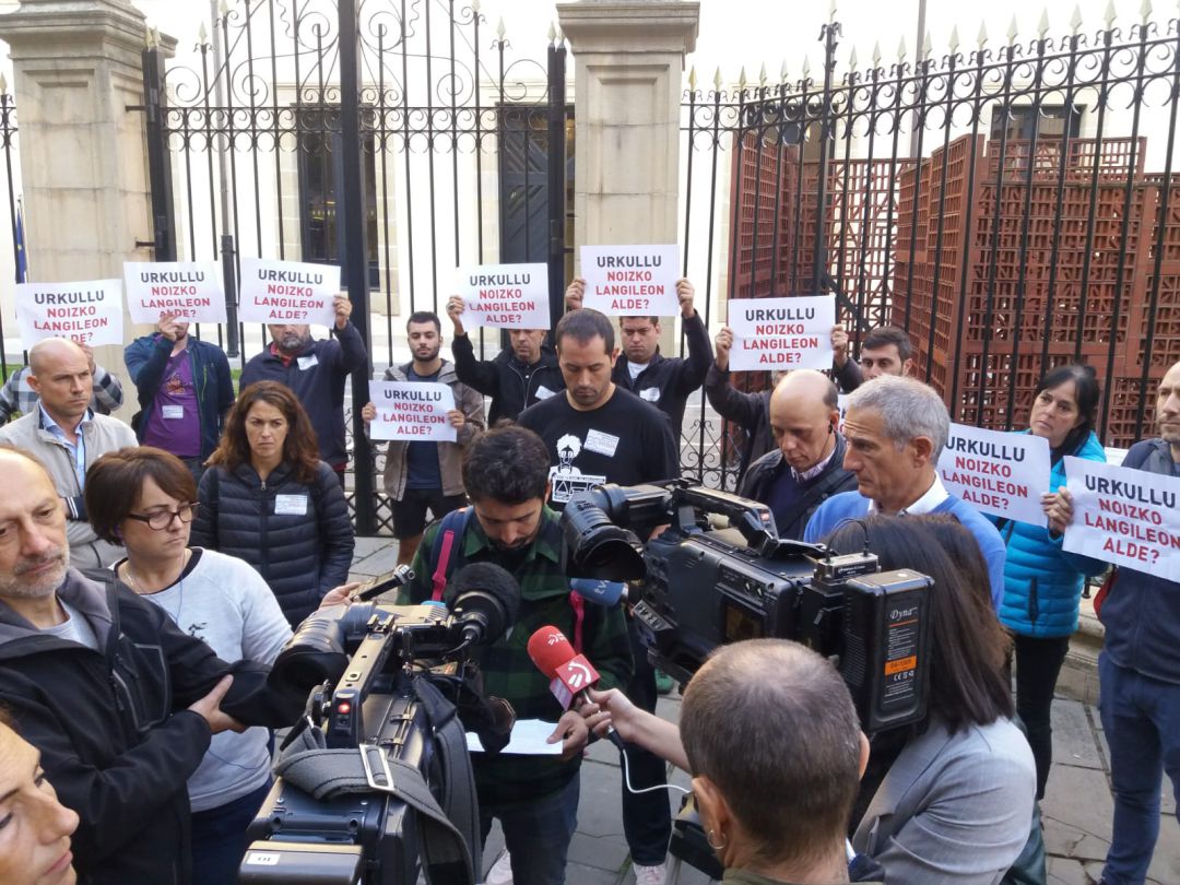 Sindicatos del Metal: "Urkullu vuelve a dar la espalda a los trabajadores" Sindicatos del Metal: "Urkullu vuelve a dar la espalda a los trabajadores"