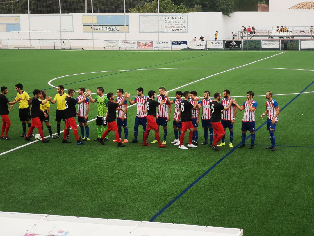 Inicio el partido del Rafelcofer Inicio el partido del Rafelcofer