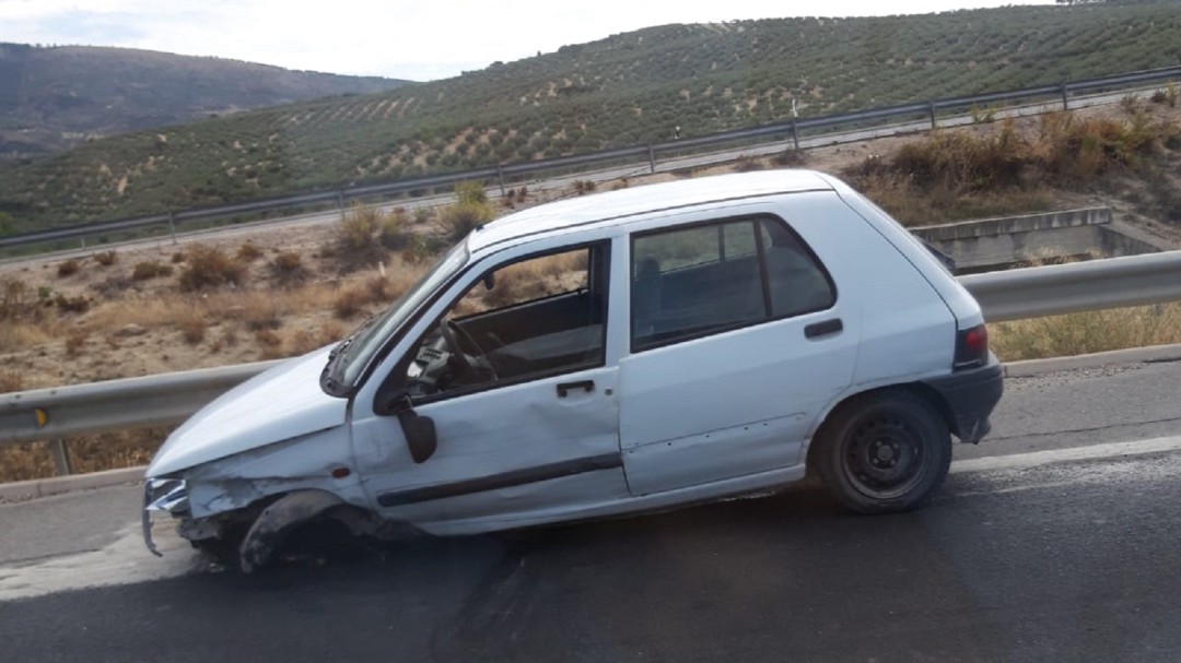 Colisión múltiple cerca de la capital