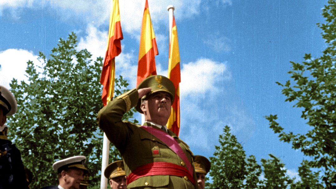 Imagen promocional de la miniserie documental 'Franco. La vida del dictador en color' Imagen promocional de la miniserie documental 'Franco. La vida del dictador en color'