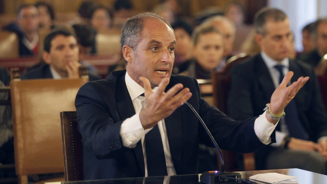 Último intento de Francisco Camps para evitar el juicio oral