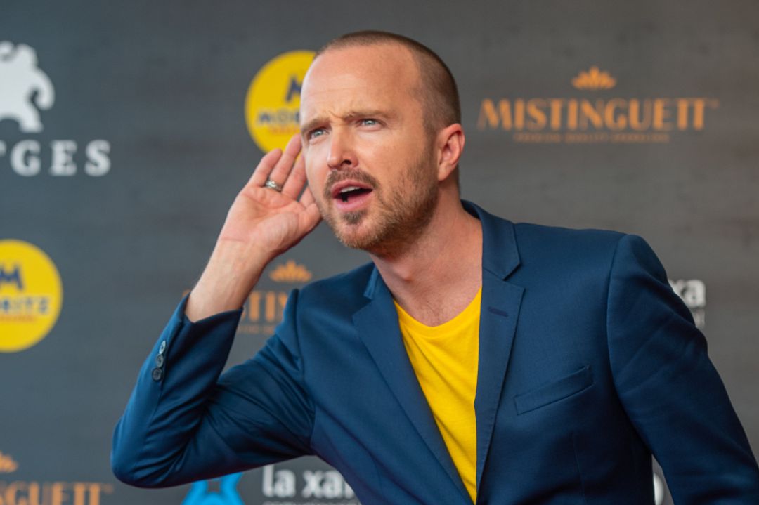 El actor Aaron Paul en la presentación de "El Camino: Una película de Breaking Bad" en el festival de Sitges. El actor Aaron Paul en la presentación de "El Camino: Una película de Breaking Bad" en el festival de Sitges.