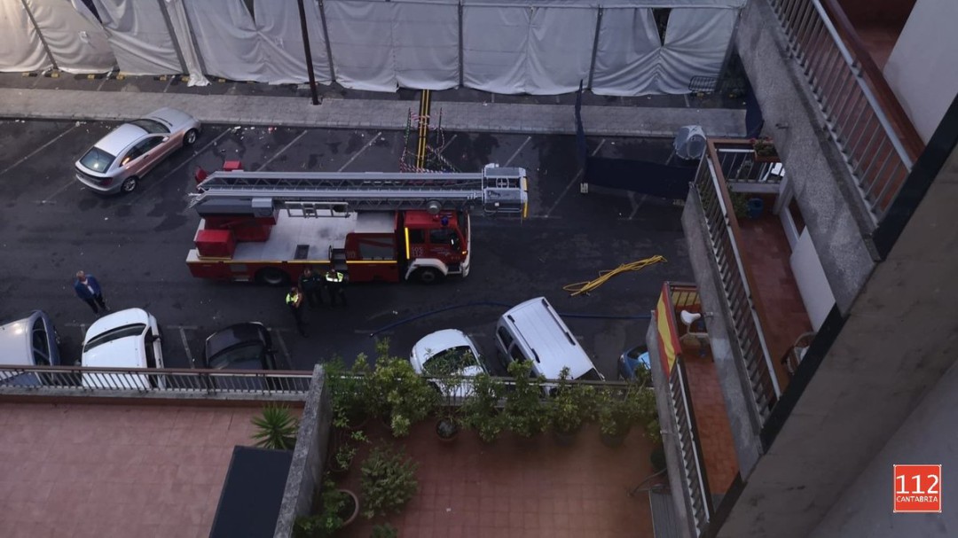 Muere un hombre de 75 años al incendiarse su vivienda en Laredo