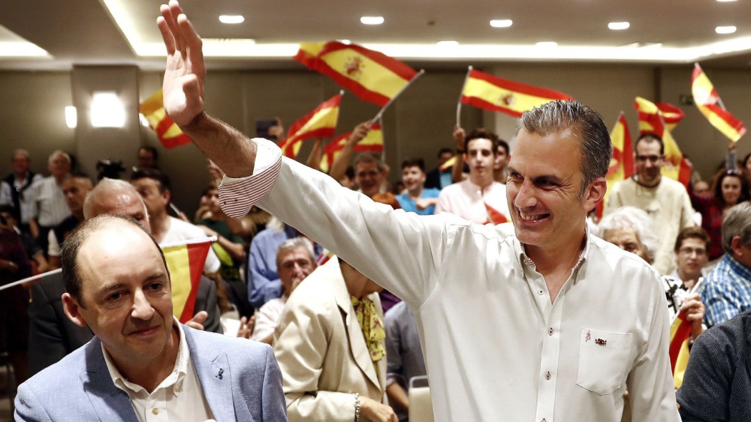 Ortega Smith: "Tenemos que defender Navarra"