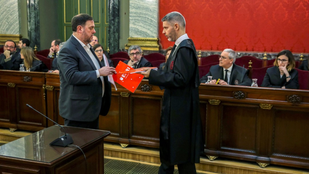 El Tribunal de Justicia de la Unión Europea estudia si Junqueras tiene inmunidad