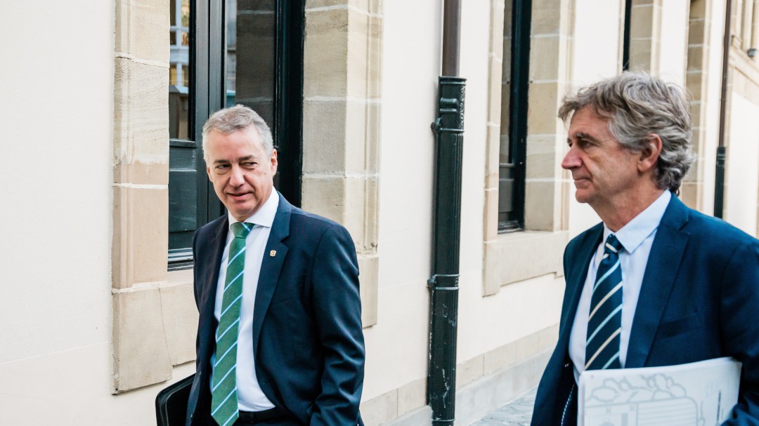 Urkullu: "La sentencia es un nefasto desenlace a un despropósito judicial"