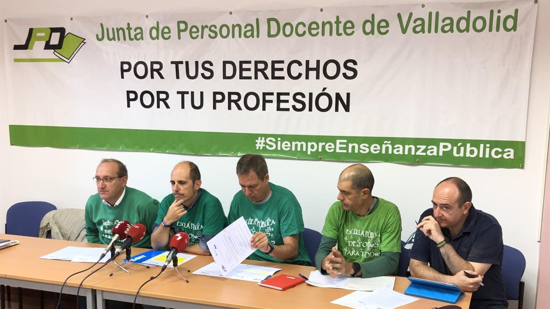 Tres de cada diez profesores no universitarios de Valladolid son interinos