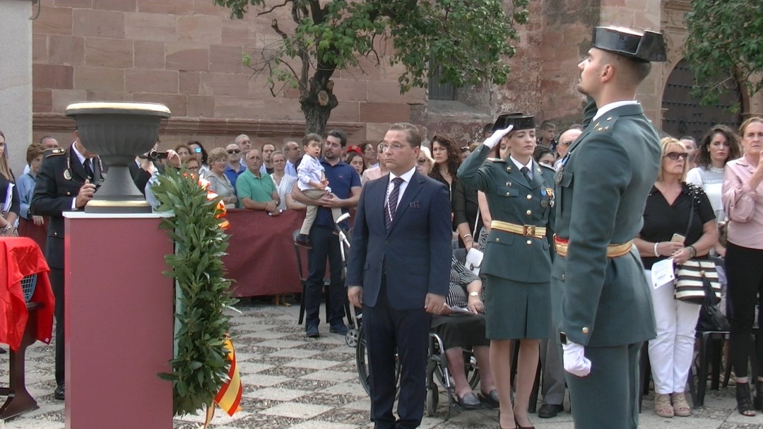 Andújar celebra con un acto institucional el Día de la Fiesta Nacional