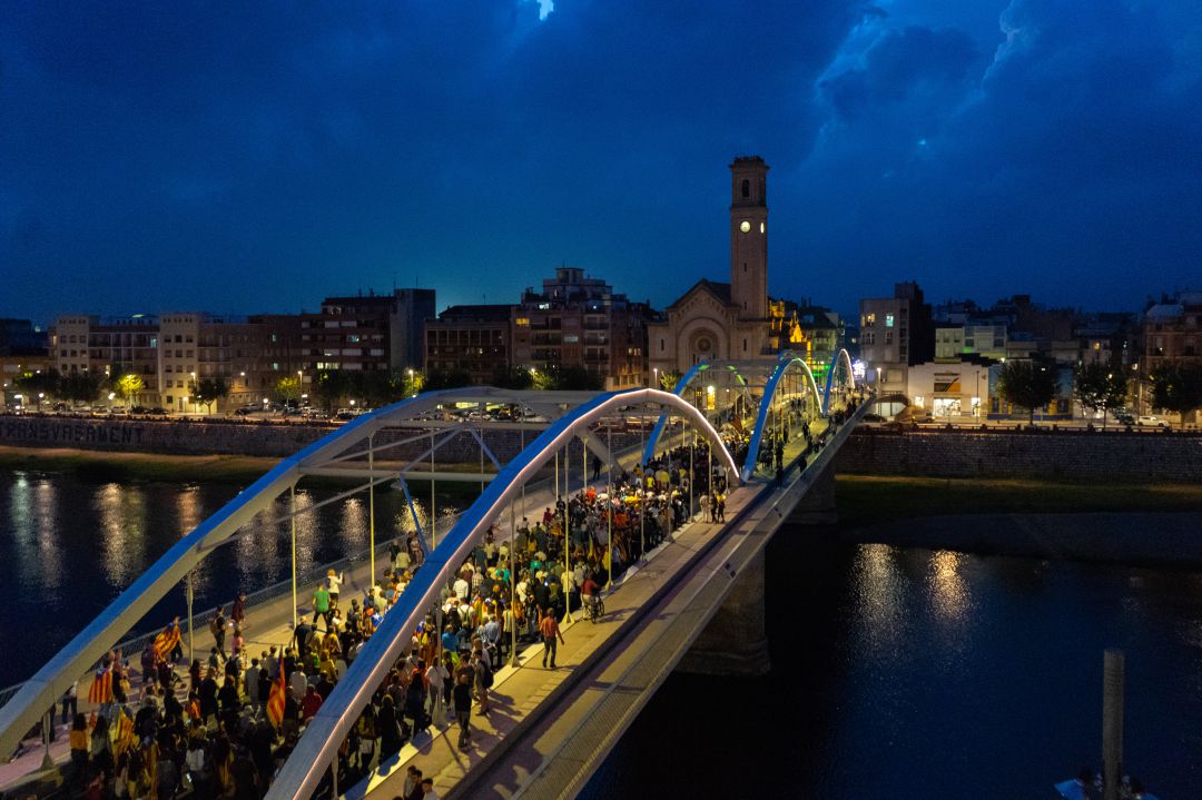 Manifestació a Tortosa contra la sentència del procés Manifestació a Tortosa contra la sentència del procés